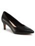 Clarks Обувки Laina55 Court 261489044 Черен - Pepit.bg