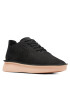 Clarks Обувки Velhill Etch Черен - Pepit.bg