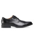 Clarks Обувки Whiddon Plain 261529187 Черен - Pepit.bg