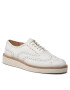 Clarks Оксфордки Baille Brogue 261574124 Бял - Pepit.bg
