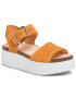 Clarks Сандали Botanic Strap 261477074 Жълт - Pepit.bg