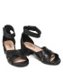 Clarks Сандали Caroleight Rise 261648614 Черен - Pepit.bg