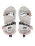 Clarks Сандали Clowder Print K. 261661276 Сребрист - Pepit.bg