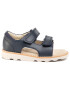 Clarks Сандали Crown Root T 261411337 Тъмносин - Pepit.bg