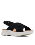 Clarks Сандали DashLite Wish 26171948 Черен - Pepit.bg