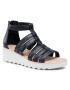 Clarks Сандали Jillian Nina 261498034 Черен - Pepit.bg