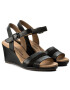 Clarks Сандали Lafley Aletha 261337994 Черен - Pepit.bg