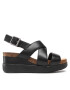Clarks Сандали Lizby Cross 261591084 Черен - Pepit.bg