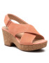 Clarks Сандали Maritsa Lara 261666754 Оранжев - Pepit.bg