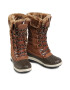 CMP Апрески Thalo Wmn Snow Boot Wp 30Q4616 Кафяв - Pepit.bg