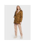CMP Пухено яке 32K3036 Кафяв Regular Fit - Pepit.bg