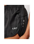 CMP Спортни шорти 3C89676T Черен Regular Fit - Pepit.bg