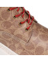 Coach Боти Ainsely Coated Canva CD216 Кафяв - Pepit.bg
