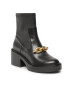 Coach Боти Kenna Leather Bootie CK031 Черен - Pepit.bg