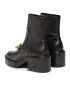 Coach Боти Kenna Leather Bootie CK031 Черен - Pepit.bg