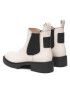 Coach Боти тип челси Lyden Leather Bootie G5488 Бял - Pepit.bg