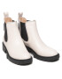 Coach Боти тип челси Lyden Leather Bootie G5488 Бял - Pepit.bg