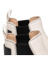 Coach Боти тип челси Lyden Leather Bootie G5488 Бял - Pepit.bg