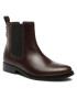 Coach Боти тип челси Maeve Lth Bootie CN143 Кафяв - Pepit.bg