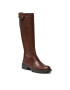 Coach Ботуши Leigh Leather Boot C5835 Кафяв - Pepit.bg