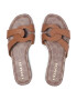 Coach Чехли Essie Leather Sandal C2310 11002151EDC Кафяв - Pepit.bg