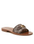 Coach Чехли Ina Jacquard Sandal CI202 Кафяв - Pepit.bg