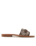 Coach Чехли Ina Jacquard Sandal CI202 Кафяв - Pepit.bg