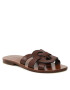 Coach Чехли Issa Leather Sandal CI222 Кафяв - Pepit.bg