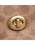 Coach Дамска чанта Cc Sig Willow Tote C0693 Кафяв - Pepit.bg