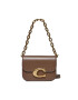 Coach Дамска чанта Lux Calf Idol Bag CM557 Сив - Pepit.bg