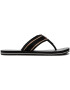 Coach Джапанки Zoe Webbed Flip Flop C2978 Черен - Pepit.bg