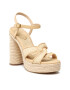 Coach Еспадрили Talina Raffia Sandal C8893 Бежов - Pepit.bg