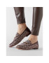 Coach Лоуфъри Hanna Textured Jacq CC888 Кафяв - Pepit.bg