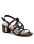 Coach Сандали Edina Leather Sandal C4340 Черен - Pepit.bg