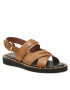 Coach Сандали Gemma Leather Sandal C4376 Кафяв - Pepit.bg