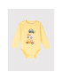 Coccodrillo Детско боди WC2112101BRO Жълт Regular Fit - Pepit.bg
