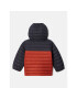 Columbia Пухено яке Powder Lite™ Boys Hooded Jacket Оранжев Regular Fit - Pepit.bg