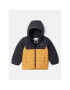 Columbia Пухено яке Powder Lite™ Boys Hooded Jacket Жълт Regular Fit - Pepit.bg