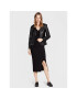 Comma Плетена рокля 2123288 Черен Slim Fit - Pepit.bg