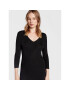 Comma Плетена рокля 2123288 Черен Slim Fit - Pepit.bg