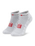 Compressport Чорапи къси унисекс Pro Racing Socks V3.0 Run Low RSLV3-0000 Бял - Pepit.bg