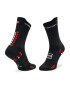 Compressport Дълги чорапи unisex Pro Racing Socks V4.0 Run High XU00046B_906 Черен - Pepit.bg