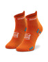 Compressport Дълги чорапи unisex Pro Racing Socks V4.0 Run Low XU00047B_410 Оранжев - Pepit.bg