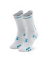 Compressport Дълги чорапи unisex Pro Racing V4.0 Run High XU00046B Бял - Pepit.bg