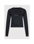 Converse Блуза Twisted 10022960-A01 Черен Relaxed Fit - Pepit.bg