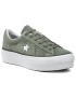 Converse Гуменки One Star Platform Ox 564383C Зелен - Pepit.bg
