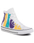 Converse Кецове Ctas Hi 167892C Бял - Pepit.bg