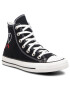 Converse Кецове Ctas Hi 171158C Черен - Pepit.bg