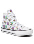 Converse Кецове Ctas Hi 671599C Бял - Pepit.bg