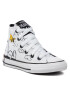 Converse Кецове Ctas Hi A01869C Бял - Pepit.bg